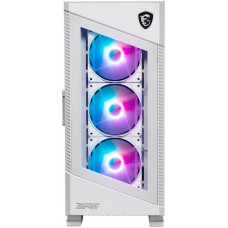 Корпус MSI MPG VELOX 100R WHITE белый без БП E-ATX 9x120mm 4x140mm 2xUSB3.1 audio AirDuct bott PSU