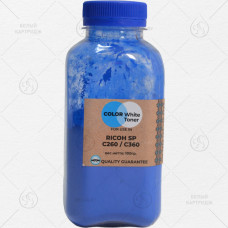 Тонер Ricoh SP C220/C240/250/260/360, 100 гр., Cyan, CWT химический