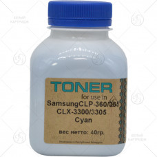 Тонер Samsung CLP-300/360/365/368/CLX-3300/3305/С410/460/ HP 150/178/179 (W2071)(SAM406-COS), 40гр.,