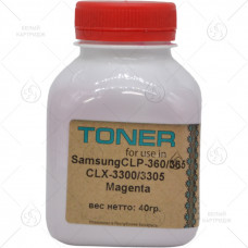 Тонер Samsung CLP-300/360/365/368/CLX-3300/3305/С410/460/ HP 150/178/179 (W2073) (SAM406-MOS), 40гр.